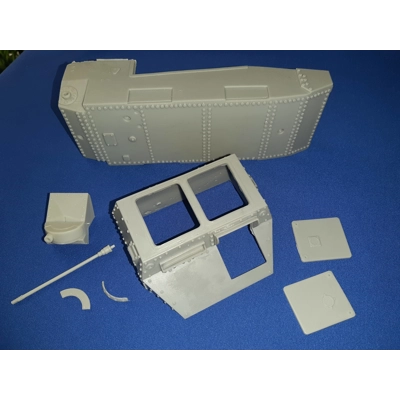 Carro Veloce 35 (CV.35)-L3/35 20mm Solothurn Light Tank Destroyer WWII 1/16