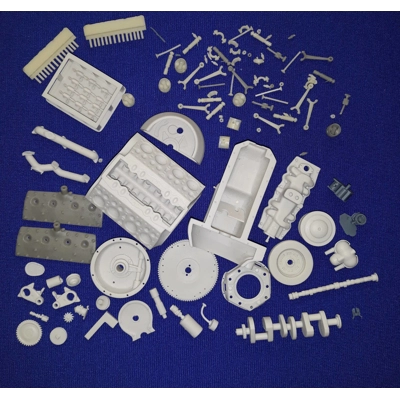 Ford V8 90, 95 & 100 HP Flathead disassembled engine & Gasket 24 stud 1/16