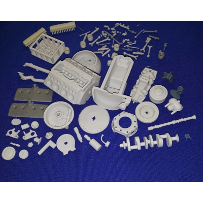 Ford V8 90, 95 & 100 HP Flathead disassembled engine & Gasket 24 stud 1/16