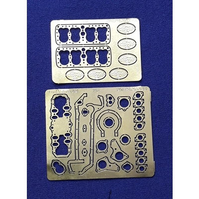 Ford V8 60 HP Flathead disassembled engine & Gasket 17 stud 1/16 Ford V8 60 HP Flathead disassembled engine & Gasket 17 stud 1/16