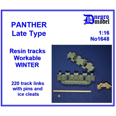 Panther Late type Workable resin track WINTER 1/16