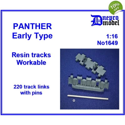 Panther Early type Workable resin track 1/16