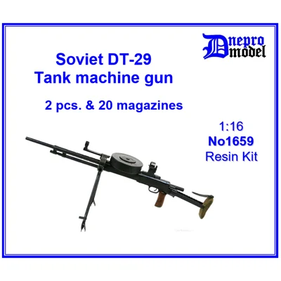 Soviet DT-29 Tank machine gun 1/16