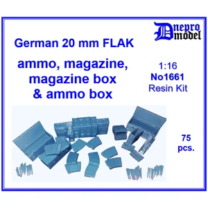 German 20 mm FLAK ammo, maga..