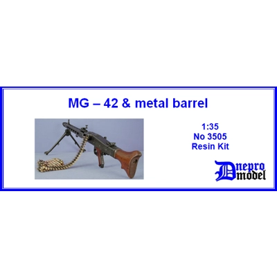 MG-42 & metal barrel 1/35