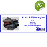 Sd.Kfz.9 FAMO engine 1/35