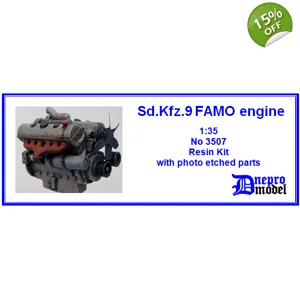 Sd.Kfz.9 FAMO engine 1/35