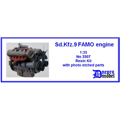 Sd.Kfz.9 FAMO engine 1/35