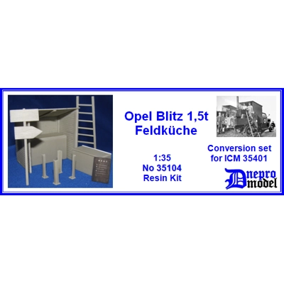 Opel Blitz 1.5 ton Feldküche Detail set for ICM 35401 1/35