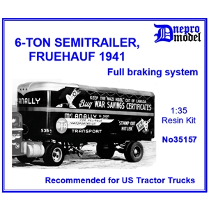 6-TON SEMITRAILER  Fruehauf ..