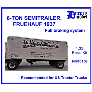 6-TON SEMITRAILER  Fruehauf ..