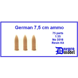 German 75mm ammo 1/35
