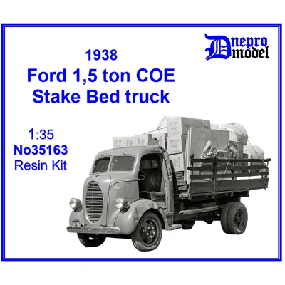1938 Ford 1.5 ton COE Stake Bed truck 1/35