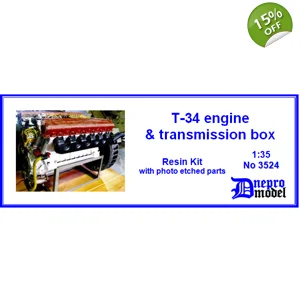 T-34 engine & transmiss..