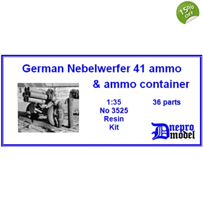German Nebelwerfer 41 ammo & ammo container 1/35