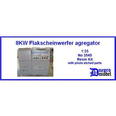 8KW Flakscheinwerfer agregator 1/35