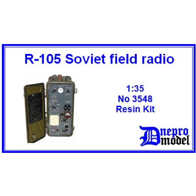 Soviet R-105 field radio 1/35