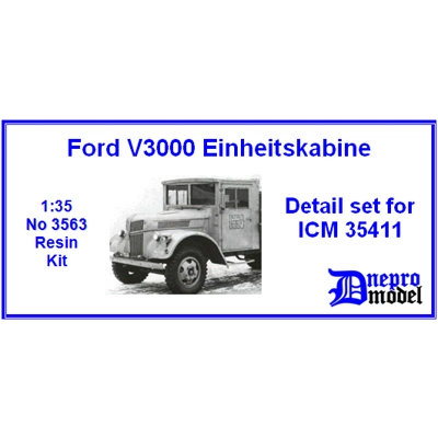 Ford V3000 Einheitskabine Detail set for ICM 35411 1/35