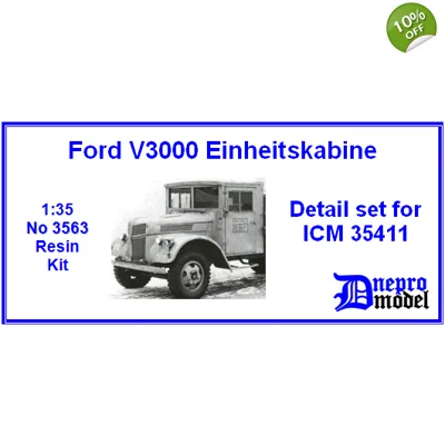 Ford V3000 Einheitskabine Detail set for ICM 35411 1/35