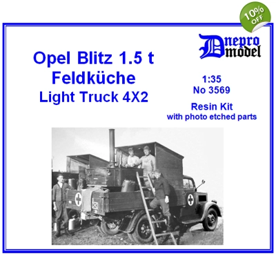 Opel Blitz 1,5t Feldküche 1/35