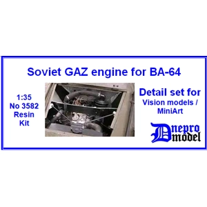 Soviet GAZ engine for B..