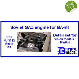 Soviet GAZ engine for B..