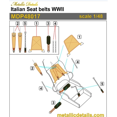 Italian seat belts WWII Italian seat belts WWII