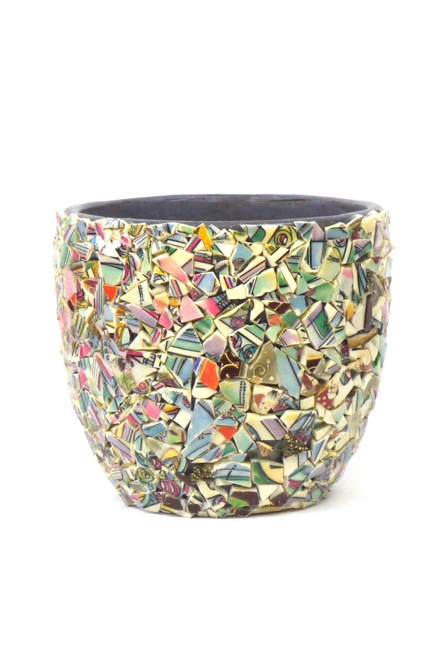 Mosaic pot