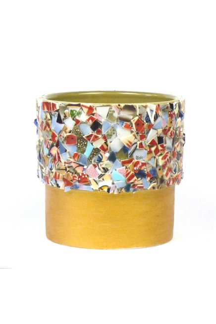 Mosaic pot