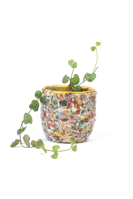 Mosaic pot