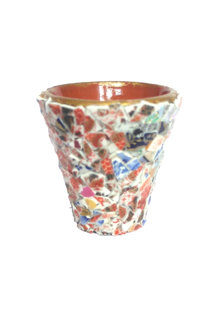 Mosaic pot