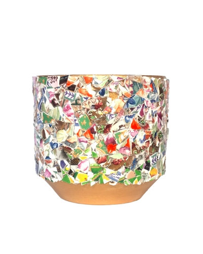 Large Mosaic Pot Large Mosaic Pot