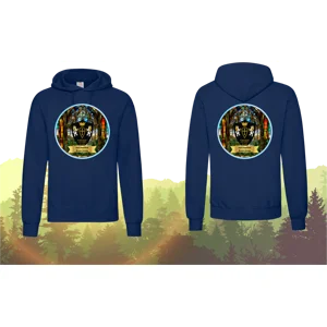 2nd Deptford Group Hoodie (Stain Glass front/rear style)