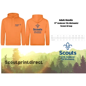 Adult Hoodie 11th Andover (St Michaels) No Name added