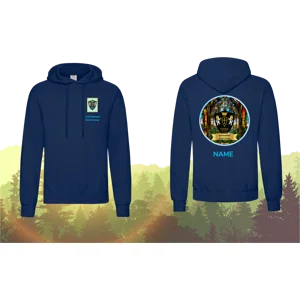 2nd Deptford Group Hoodie Leaders Version with Name ( Stain Glass style)