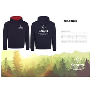 Youth Hoodie (No Name) Barlaston & Tittensor