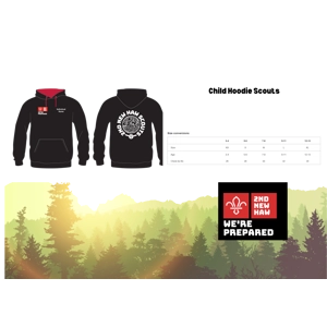 2nd New Haw  Child Hoodie - Personalised with Name ( add name at checkout)