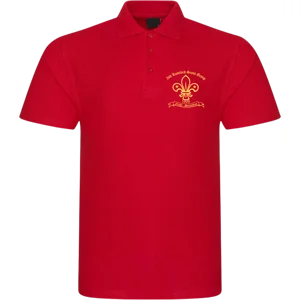 2nd Romford  Scout Group  For Leaders Polo Top