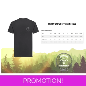 Dorridge Scouts Children T-Shirt