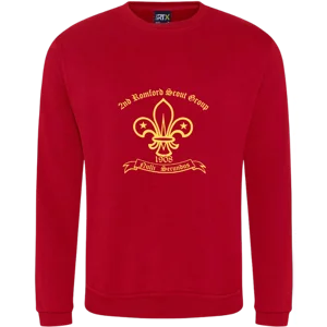 2nd Romford Scout Group sweatshirt For Leaders (No Name)