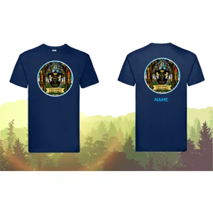 2nd Deptford Group T-Shirt  Leaders Version with Name (Stain Glass front/rear Style)