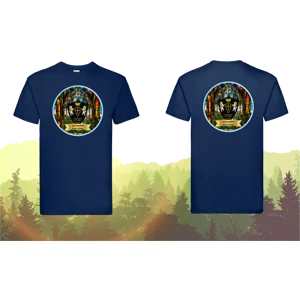 2nd Deptford Group T-shirt (Stain Glass front /rear)