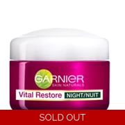 Garnier Vital Restore Night Complete Revitalising Cream 30ml - Closing Down stock