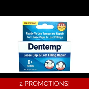 Dentemp Loose Cap & Filling Repair Kit 6+