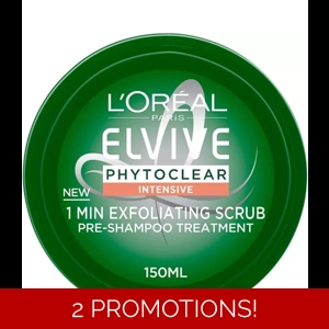 L'Oreal Elvive Phytoclear intensive Pre Shampoo treatment 150ml