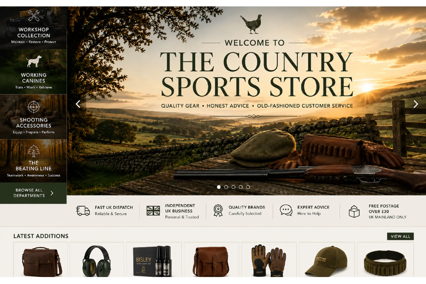 The Country Sports Store - quality gear, honest advice