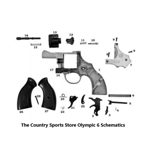 Olympic 6 Starter Spare Parts