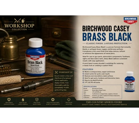 Birchwood Casey Brass Black