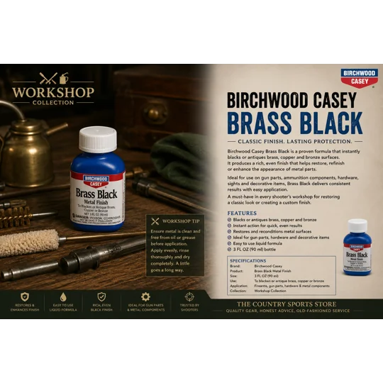 Birchwood Casey Brass Black