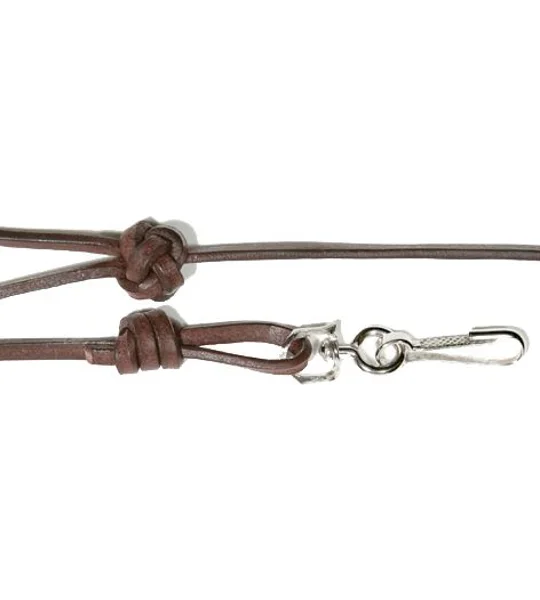 Bisley Leather Bootlace Whistle Lanyards